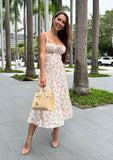 Vestido de verano Isabel Bustier - Summer Flower 