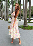 Vestido de verano Isabel Bustier - Summer Flower 