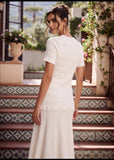 Serafina Ivory Knit Maxi Dress